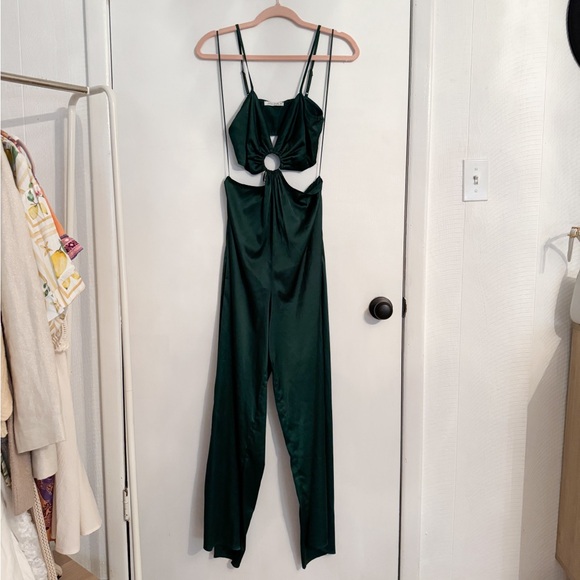 NWOT 12th tribe Audrey Emerald jumpsuit - Picture 11 of 13